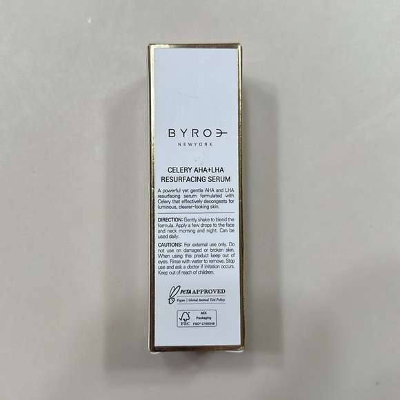 Byroe Celery AHA + LHA Resurfacing Serum - Picture 2 of 3